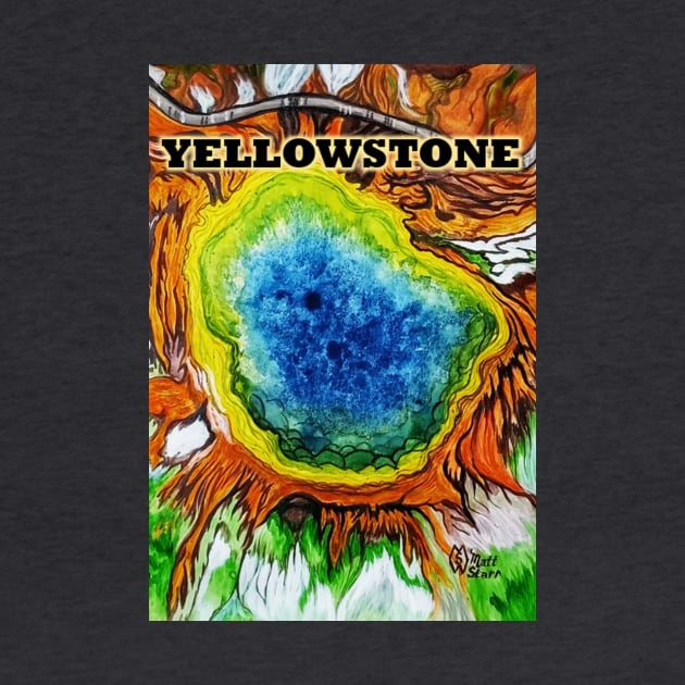 Yellowstone Hot Springs by Matt Starr Fine Art